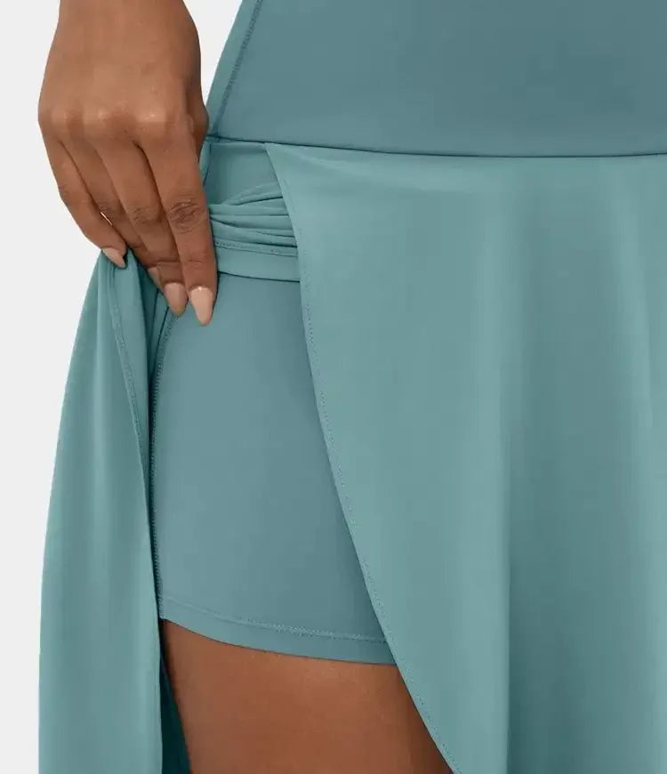 Hoge taille met lange rok