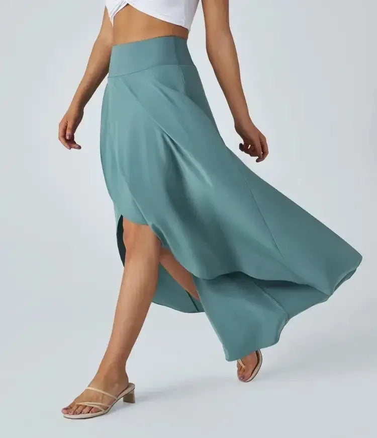Hoge taille met lange rok