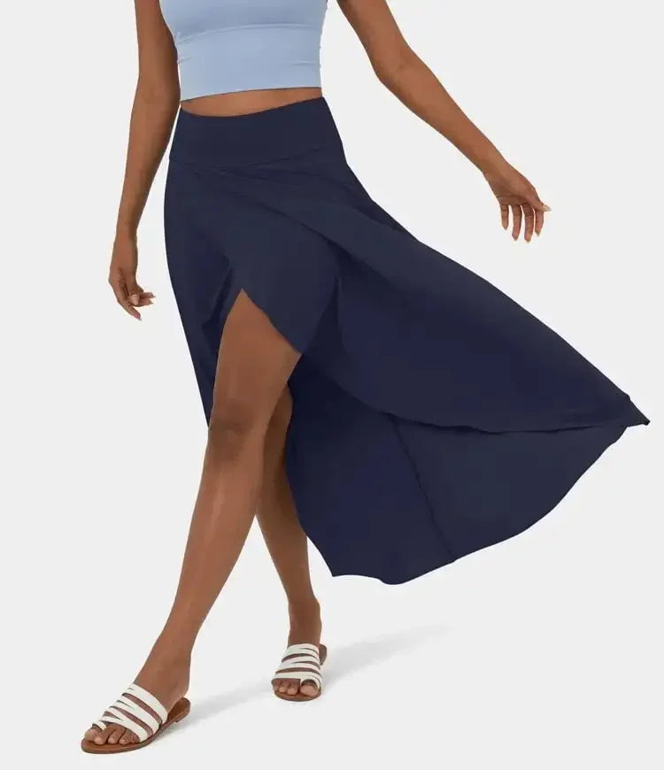 Hoge taille met lange rok