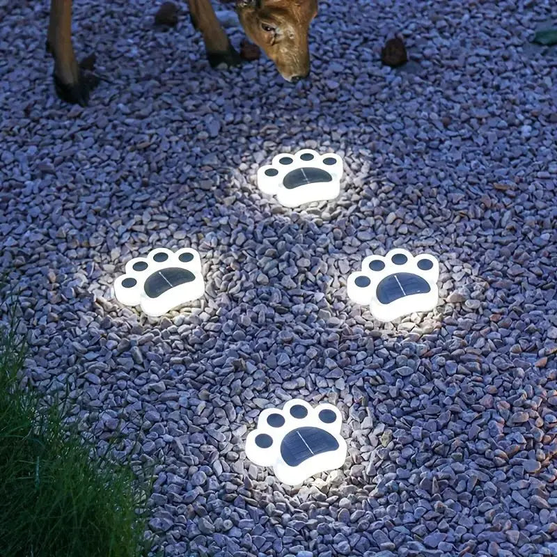 Draadloze Solar Paws - Perfecte Tuin Sfeerverlichting