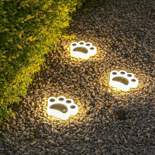 Draadloze Solar Paws - Perfecte Tuin Sfeerverlichting