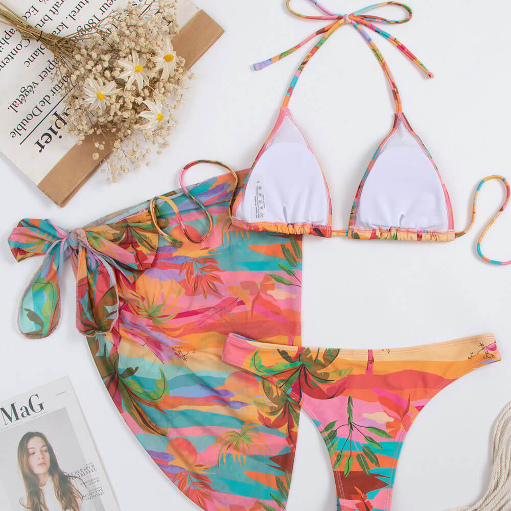 3-piece bikini
