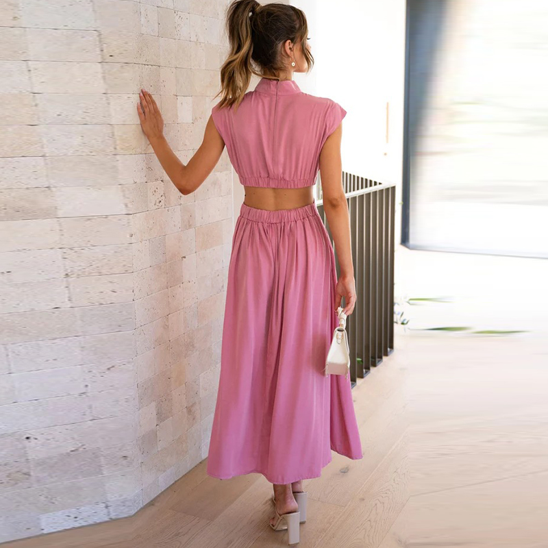 Lange elegante maxi-jurk