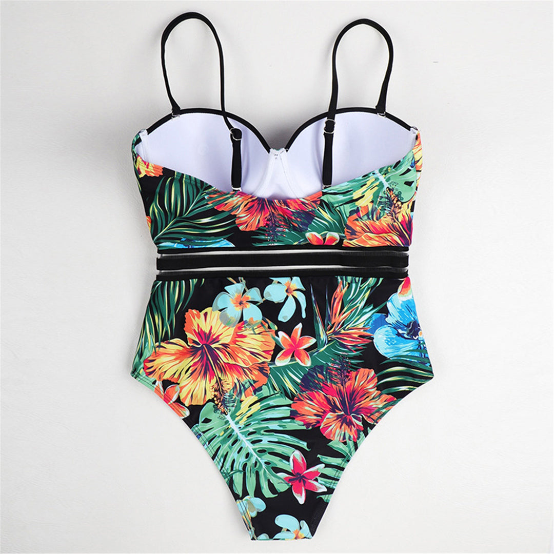 Bloemenprint badpak