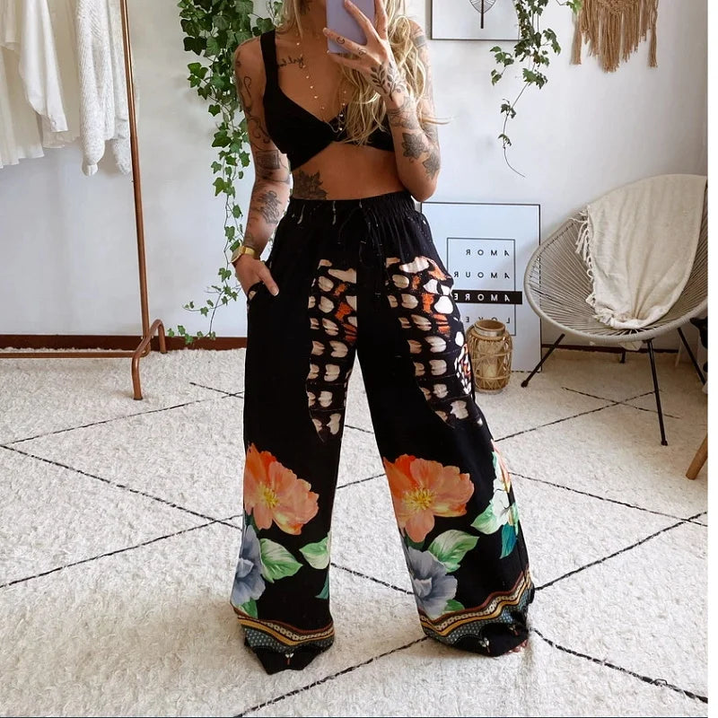 Two piece boho strand-set