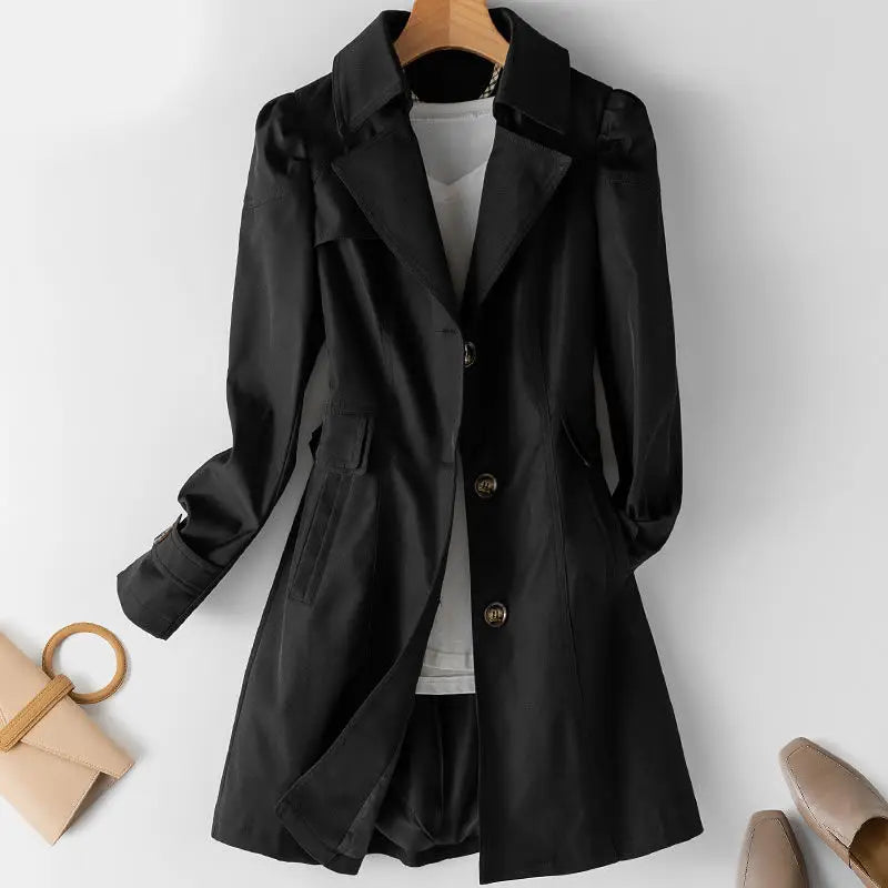 Halflange trenchcoat