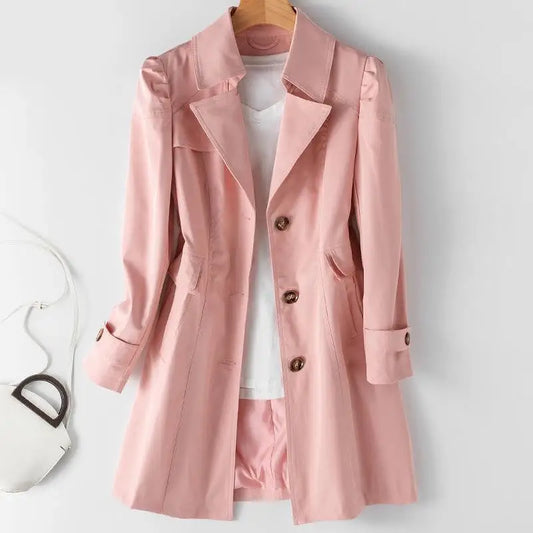 Halflange trenchcoat