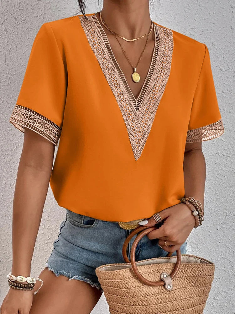 V-Hals T-Shirt