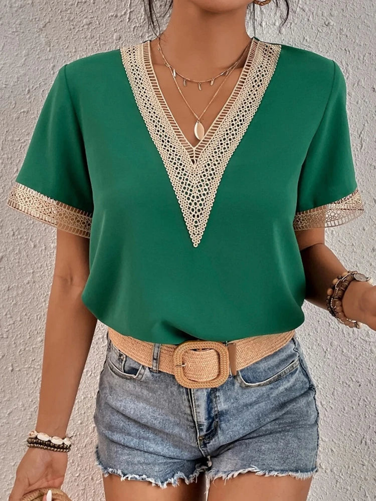 V-Hals T-Shirt