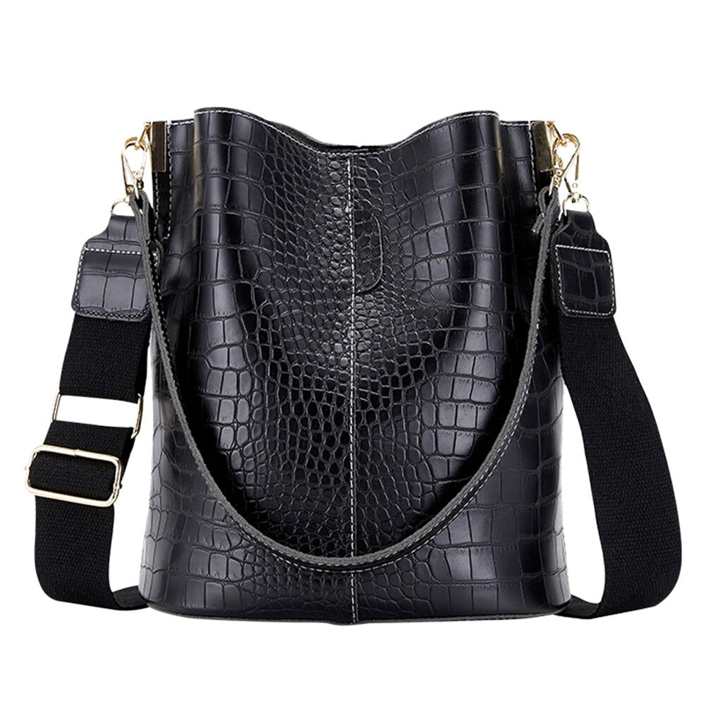 Leren Bucket Tas