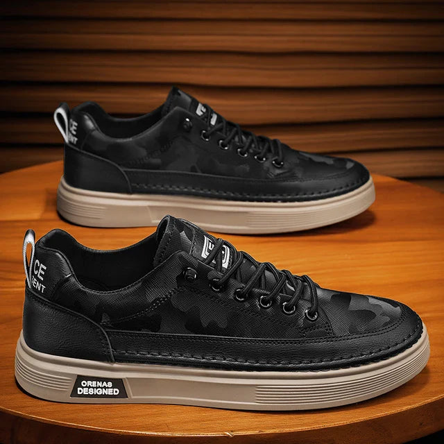Casual leren schoenen