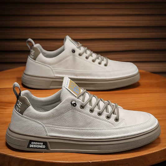 Casual leren schoenen