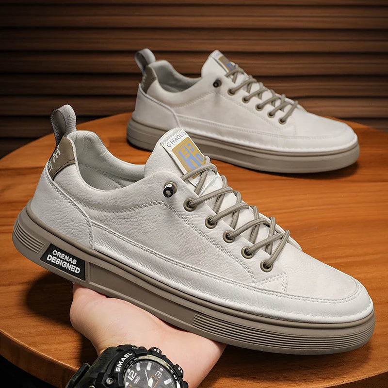 Casual leren schoenen