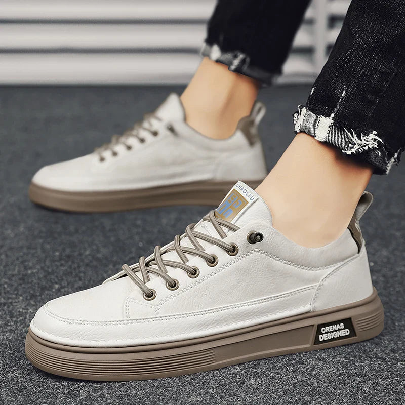 Casual leren schoenen