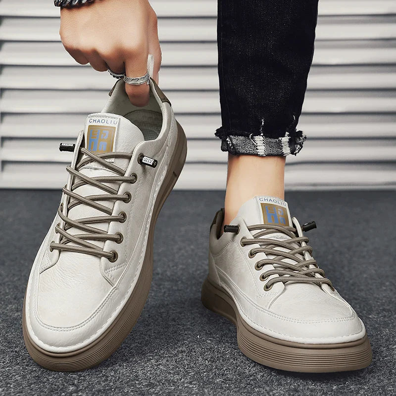 Casual leren schoenen