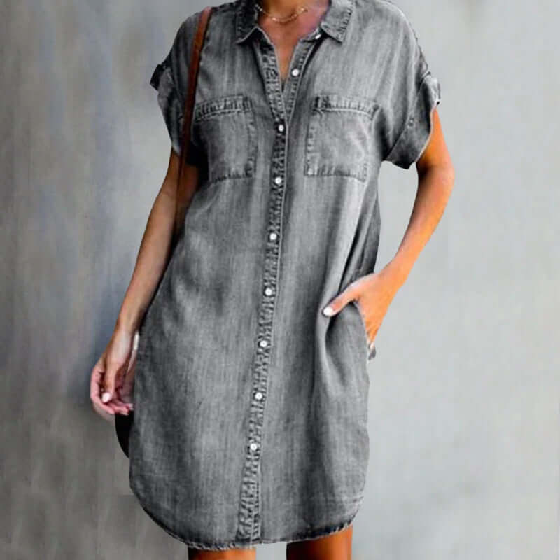 Denim Jurk met zakken