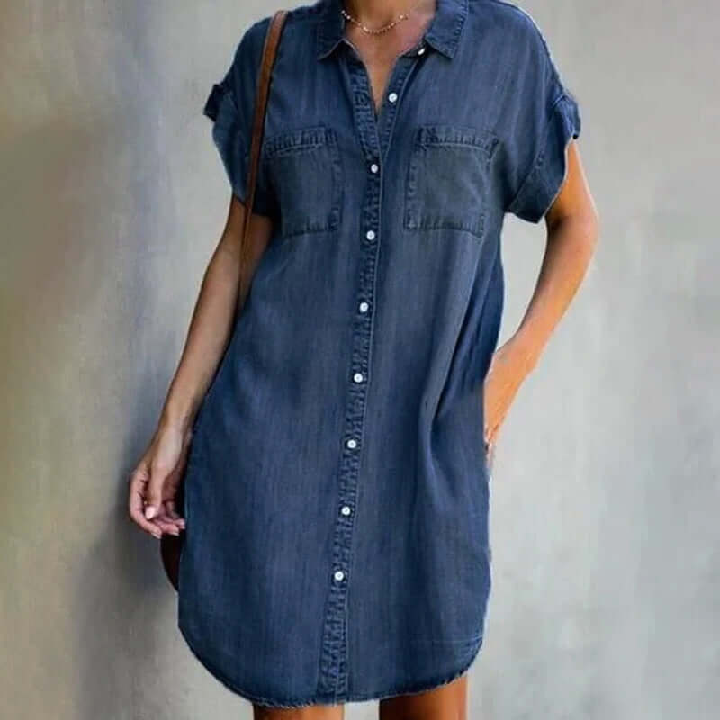 Denim Jurk met zakken