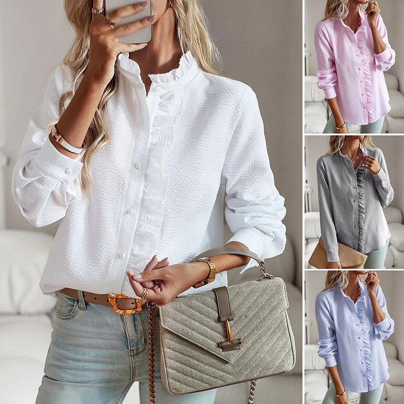 Elegante Blouse met ruches