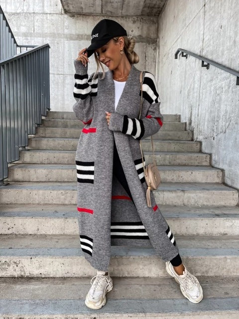 Lange cardigan