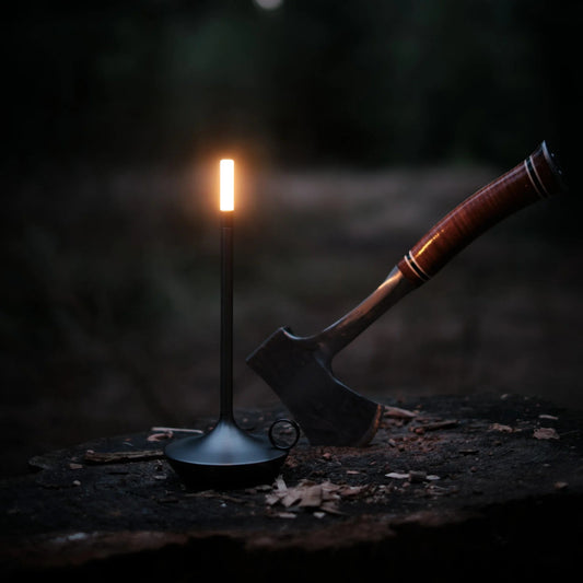 Noorse kaars lamp