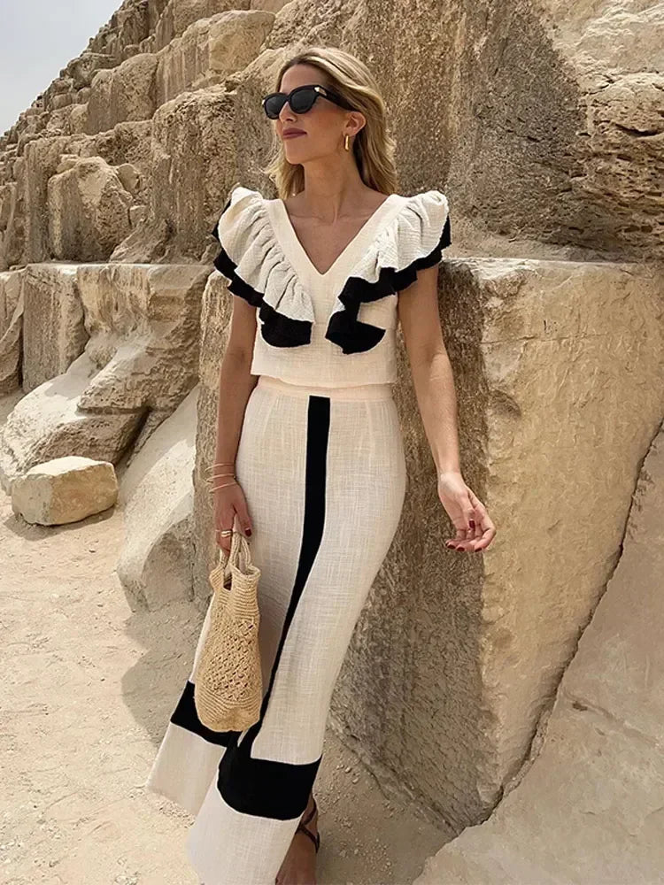 Leuke maxi two-piece