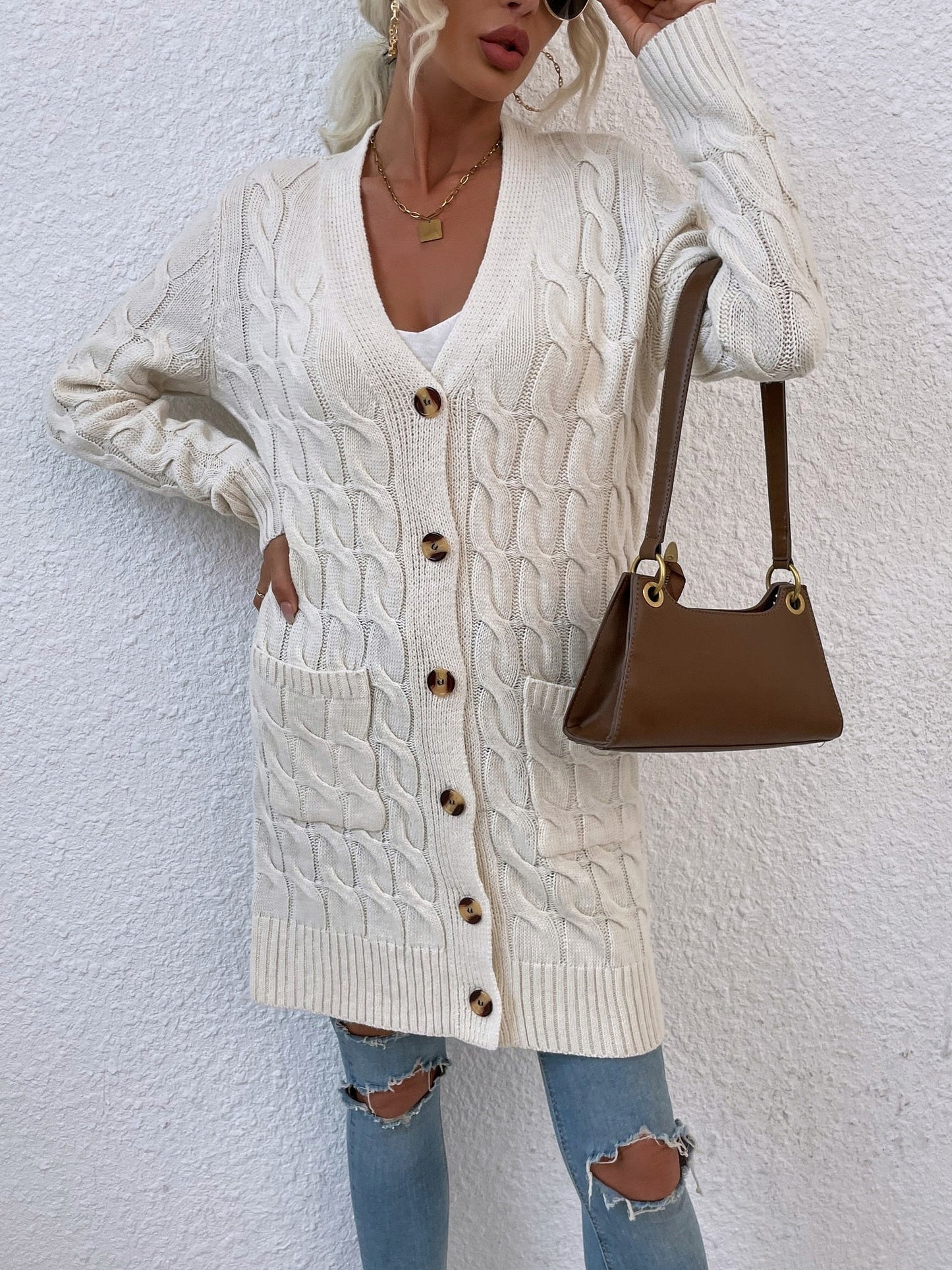 Gebreid vest