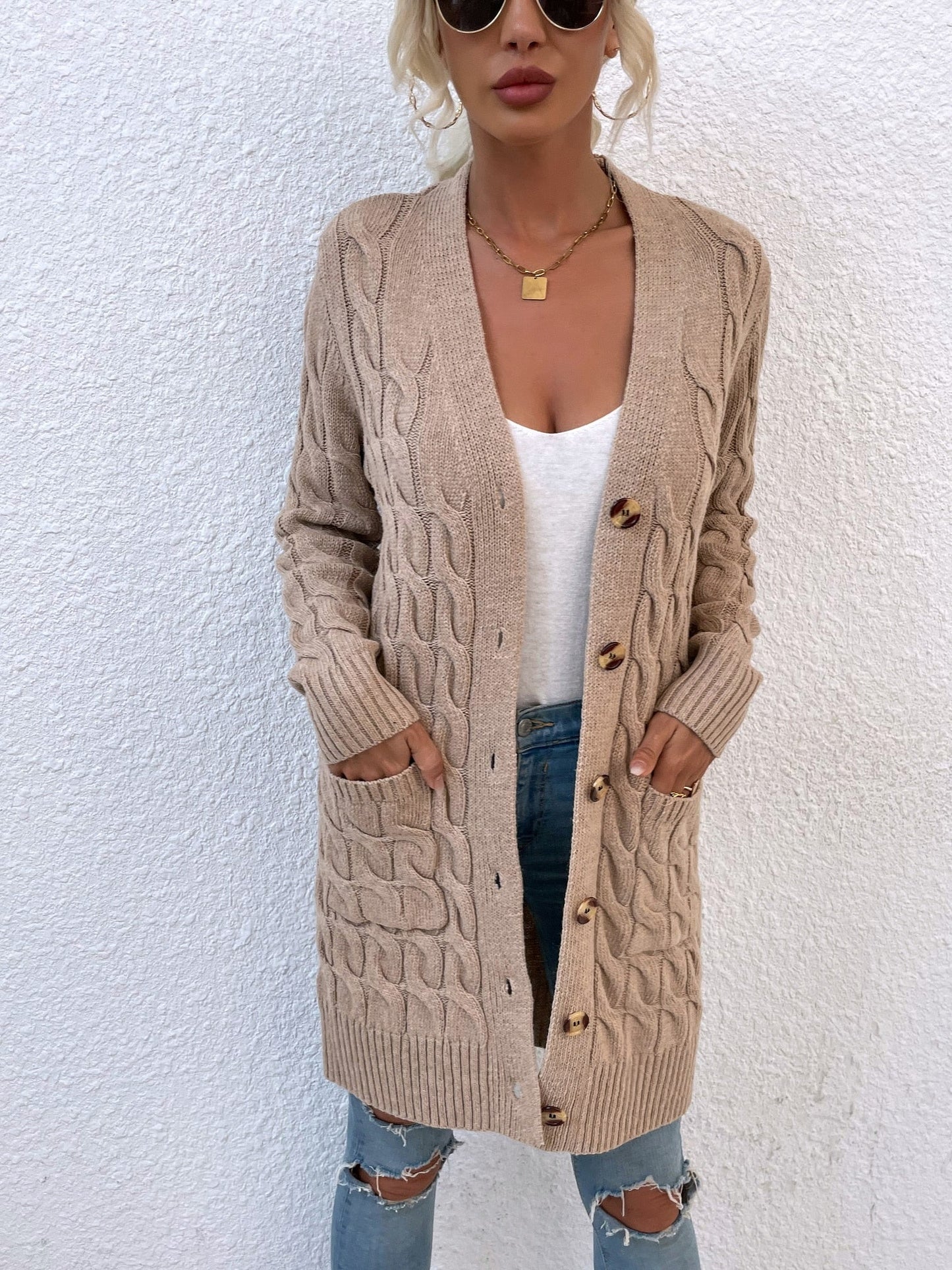 Gebreid vest