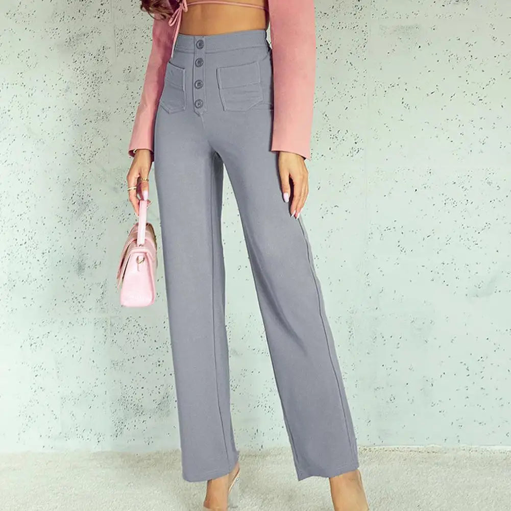 Hoge taille broek