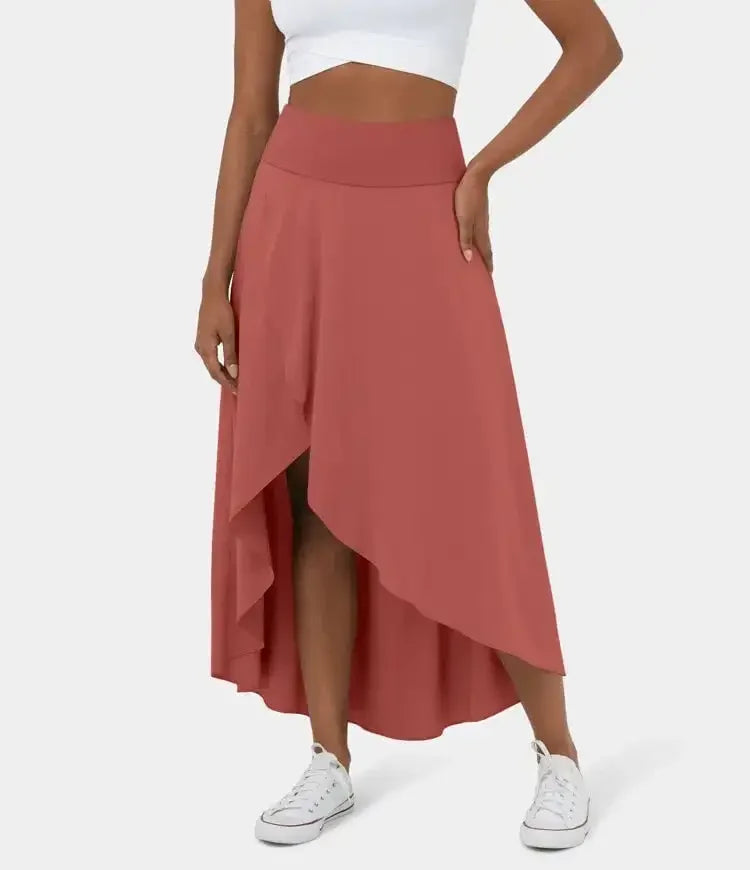 Hoge taille met lange rok