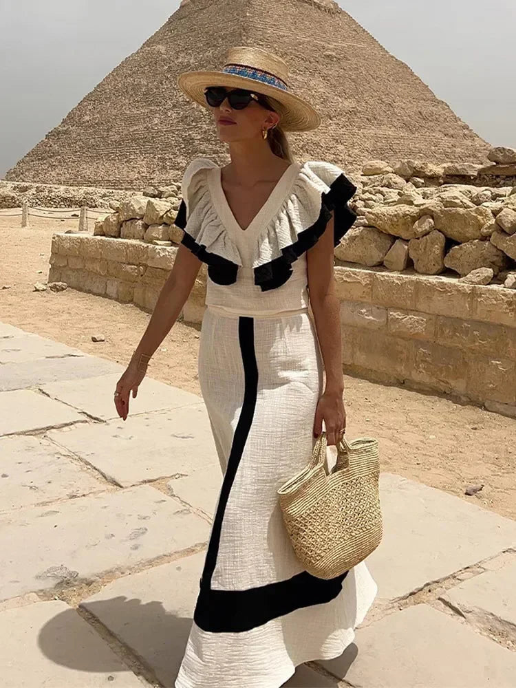 Leuke maxi two-piece