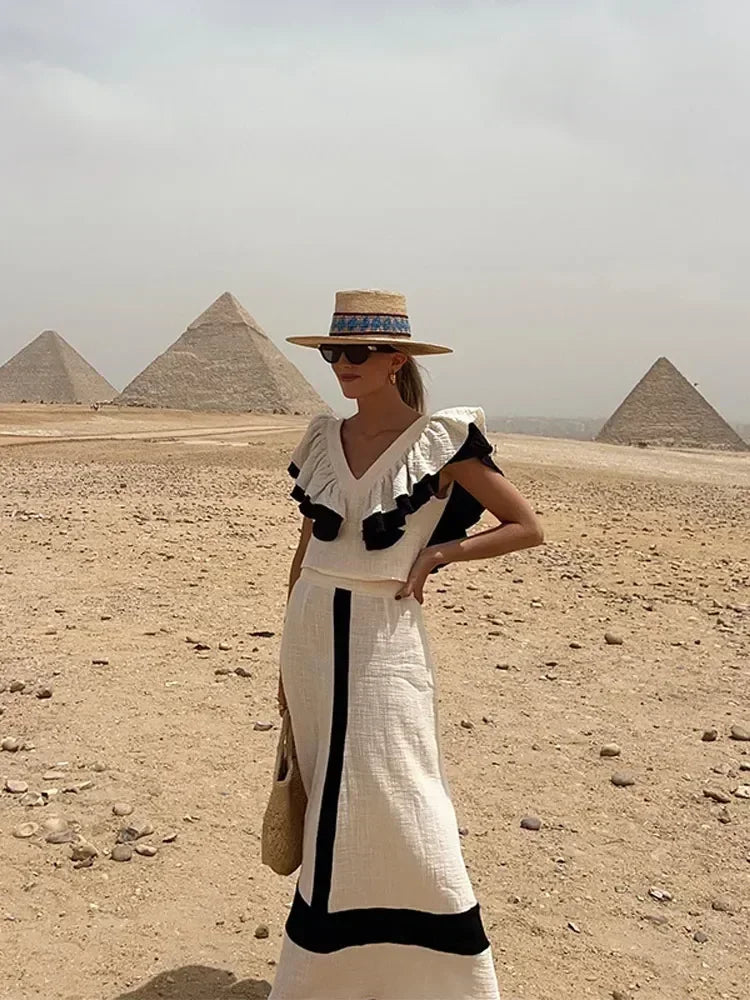 Leuke maxi two-piece