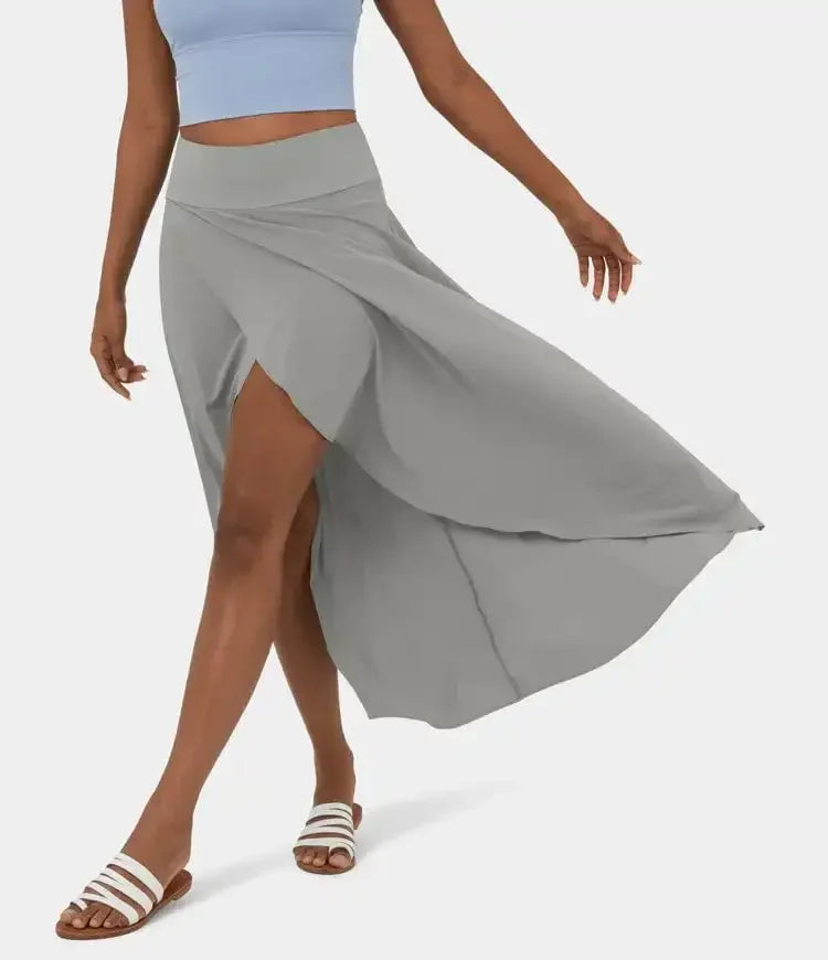 Hoge taille met lange rok