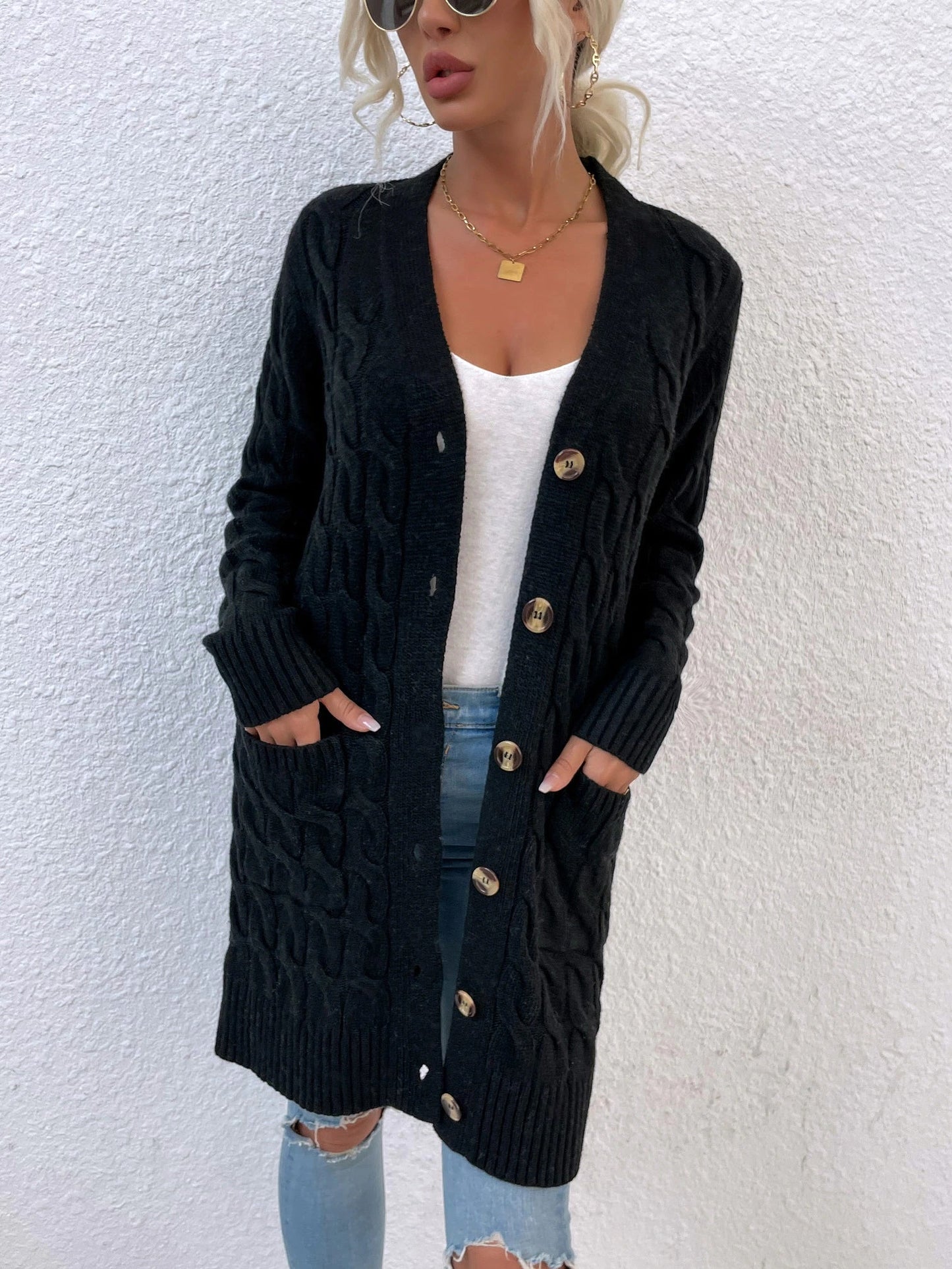 Gebreid vest