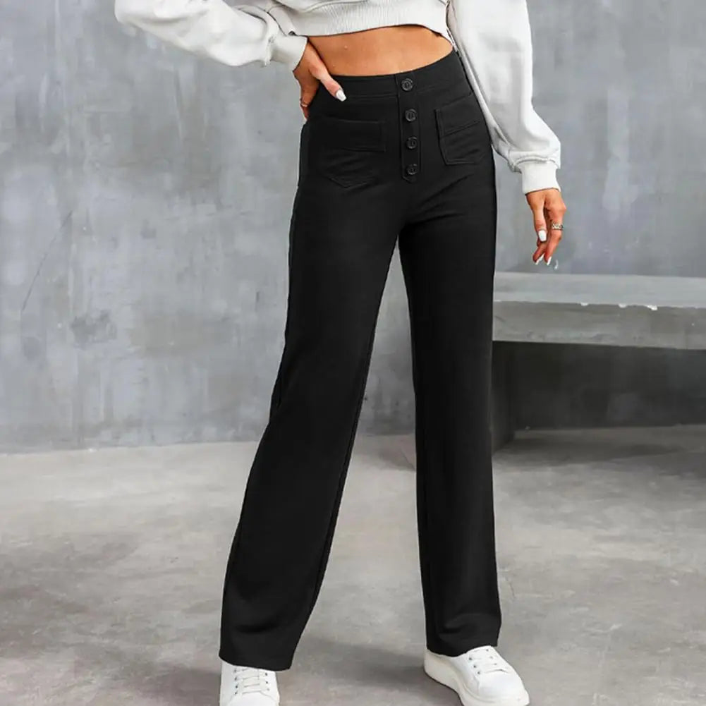 Hoge taille broek