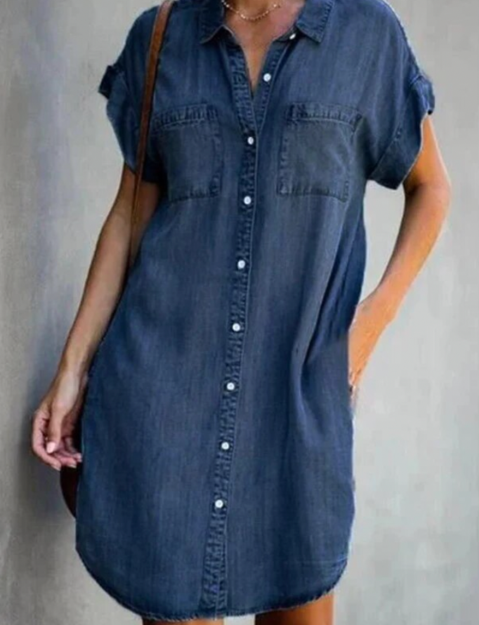 Denim Jurk met zakken