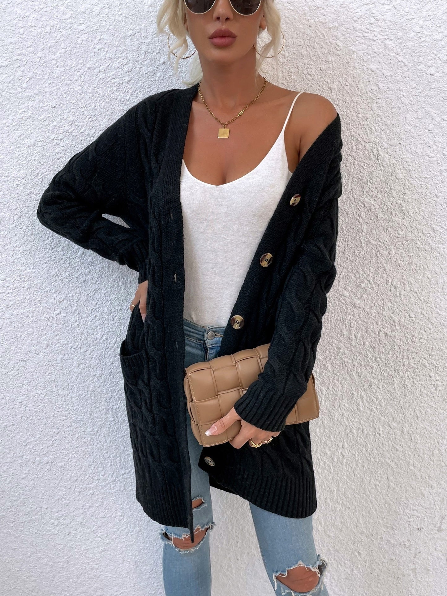 Gebreid vest
