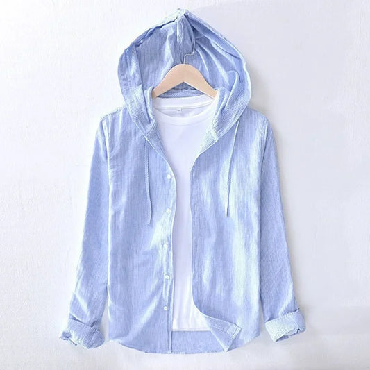 Lange mouwen blouse met Capuchon