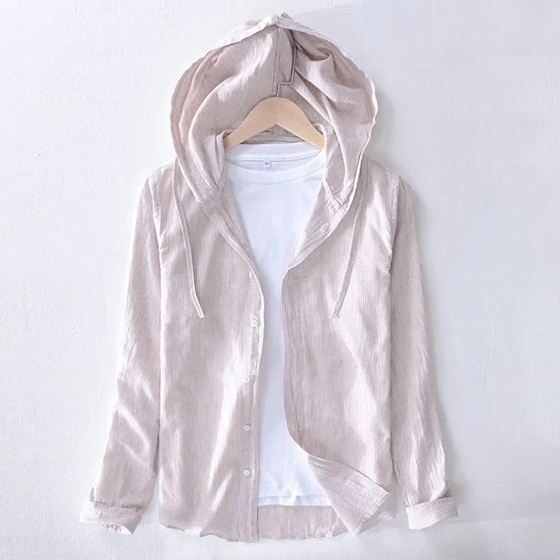 Lange mouwen blouse met Capuchon