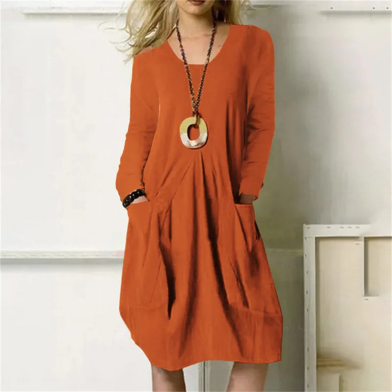 Casual boho jurk