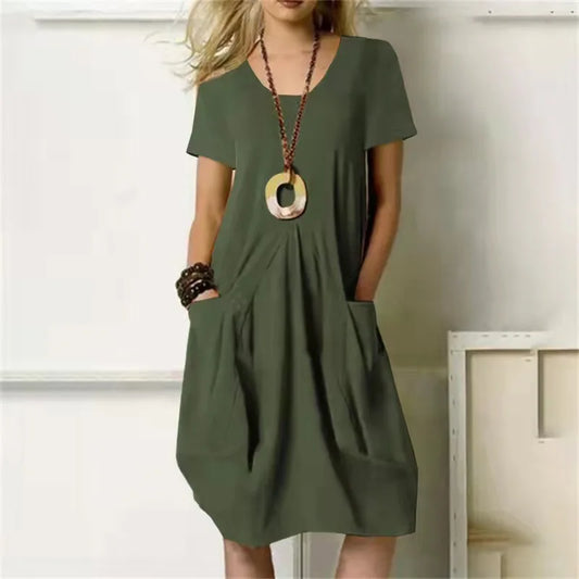 Casual boho jurk