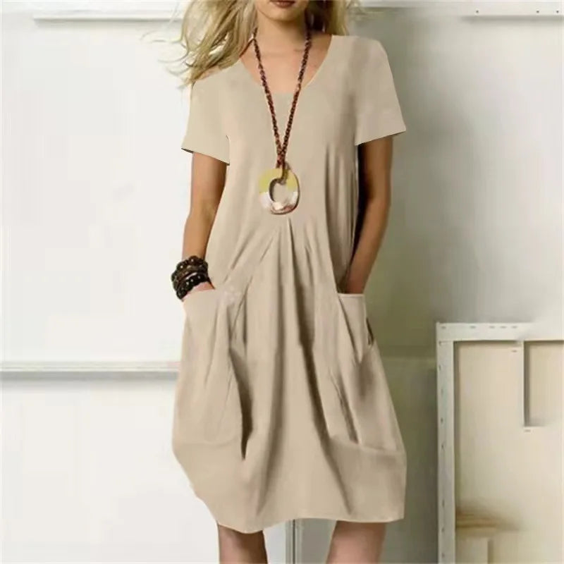 Casual boho jurk