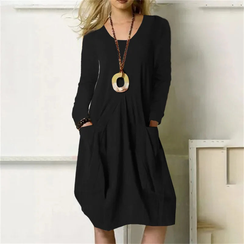 Casual boho jurk
