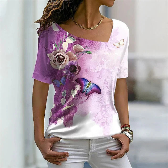T-shirt met print