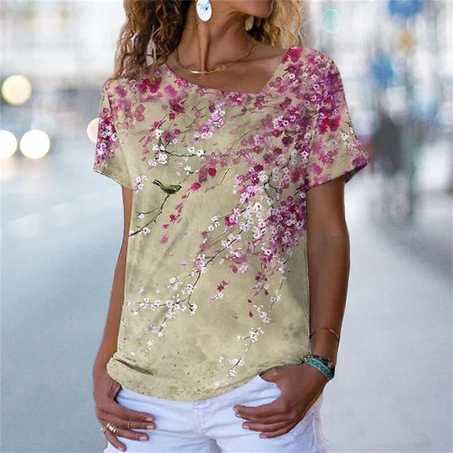 T-shirt met print
