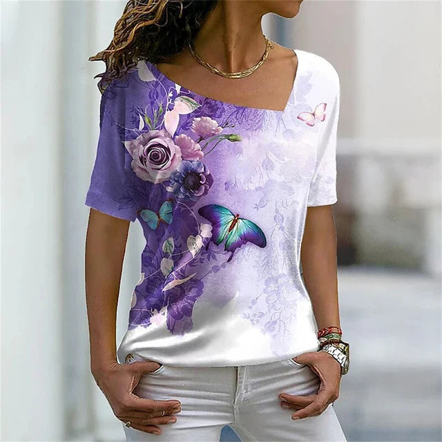T-shirt met print