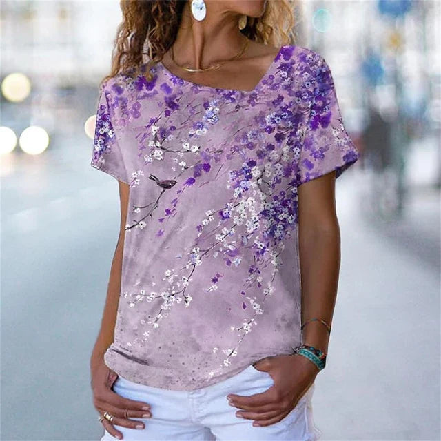 T-shirt met print