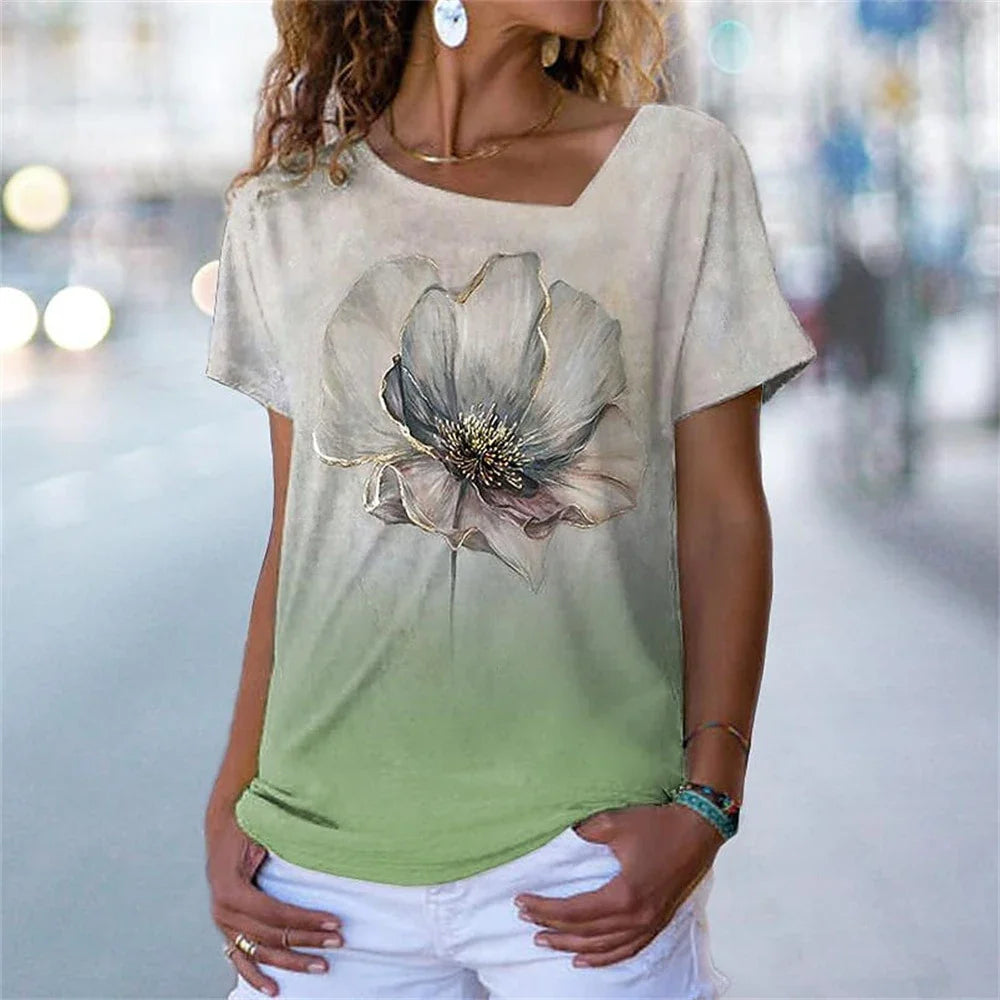 T-shirt met print