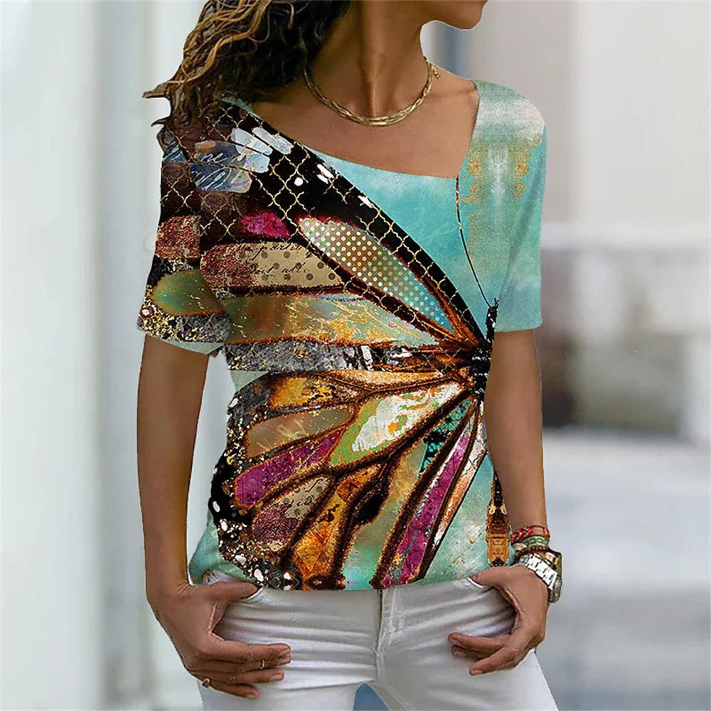 T-shirt met print