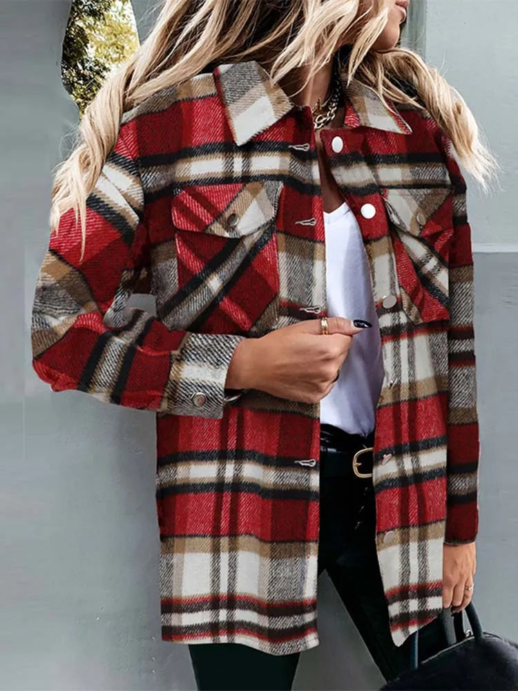 Geblokte Flanel