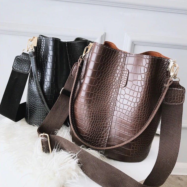 Leren Bucket Tas
